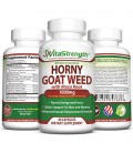 Prime Horny Goat Weed Avec Femme et aphrodisiaque homme Herbes - Formule complète d'extrait Horny Goat Weed, la racine de Maca,