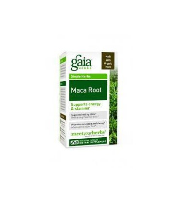 Gaia Herbs racine de maca, 60 Vegetarian Capsules