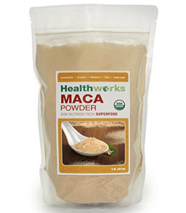 Healthworks premières certifiées Bio Maca Powder 32 oz (2LB)