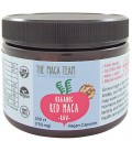 Maca Rouge Capsules - Raw, certifié biologique, frais Récolte Du Pérou, le commerce équitable, sans OGM, sans gluten et végétal