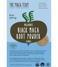 Raw Certified Organic Noir Maca, frais Récolte Du Pérou, le commerce équitable, sans OGM, végétaliens, sans gluten, 8 Oz - 25 P