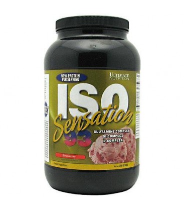 ULTIMATE NUTRITION ISO SENSATION STRAWBERRY 2LB, 2.4 Tub