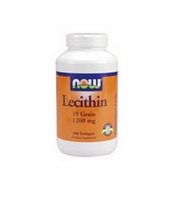 NOW Foods Lecithin, 200 Softgels (Pack of 2)
