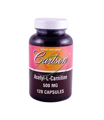 Carlson Labs Acetyl L-Carnitine, 500mg, 120 Capsules