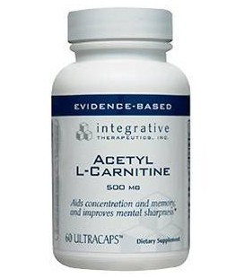 Integrative Therapeutics Acetyl L-carnitine, 500 mg, 60 Cap