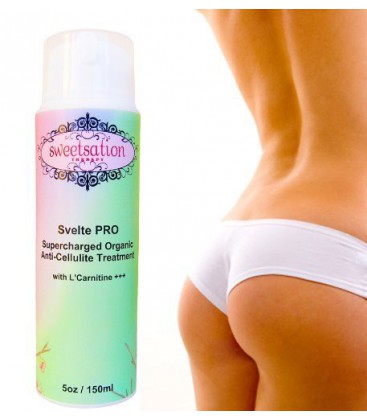 Svelte PRO Supercharged Organic Anti-Cellulite Treatment wit