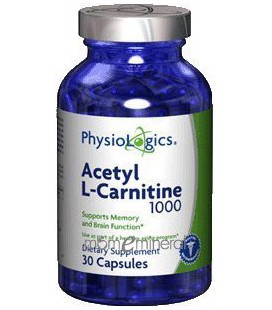 Physiologics - Acetyl L-Carnitine 1000 mg 30 caps