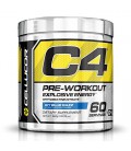 Cellucor C4 Pré suppléments d'entraînement avec Créatine, Nitric Oxide, Beta Alanine et de l'énergie, 60 Portions, Icy Bleu Razz