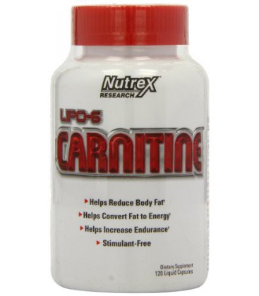 Nutrex Lipo 6 Carnitine, capsules liquides, 120 Count