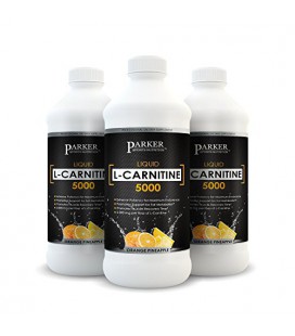 TOP RATED L-Carnitine 5000 Dietary Supplement Mg - Strongest sur Amazon - 16 Oz. - Incroyable Orange et Ananas Flavour! 100%