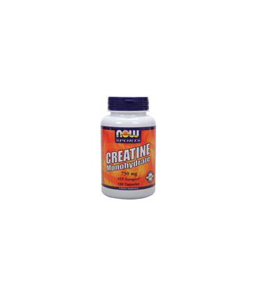 Now Foods Creatine Monohydrate 750mg Capsules, 120-Count