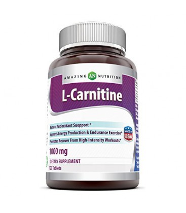 Incroyable Supplément Nutrition L Carnitine Fumarate - 1000 mg mitochondriales Energy Optimizer Comprimés - Vegan Résultats Work