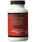 L-Carnitine Tartrate - 1000mg - 120 Double Potence Tablets - fournit un support pour du métabolisme des graisses, niveaux d'éner