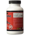 L-Carnitine Tartrate - 1000mg - 120 Double Potence Tablets - fournit un support pour du métabolisme des graisses, niveaux d'éner