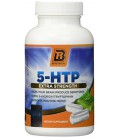 BRI Nutrition 5-HTP - 120 Count 100mg 5 HTP Capsules Veggie - Aide à améliorer votre humeur globale, Relaxation, Sleep &amp;