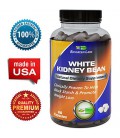 100% Pure White Kidney Bean Extract - Phase 2 Starch Neutralizer - Antioxydant exceptionnelle - Natural Glucides Blocker