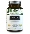 MEILLEUR Supplément 5-HTP | IntraNaturals 5-HTP | 100mg (L'Idéal Dosage) 120 Capsules - Aide à améliorer votre humeur globale,