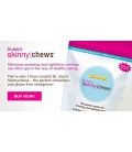 SKINNYCHEWS Dr Joey - bonbons de chocolat noir premium qui aident à soulager après les envies de dîner et de promouvoir l'appéti