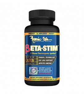 Ronnie Coleman Signature Series Beta-Stim, Force maximale thermogénique Fat Burner avec contrôle de l'appétit pour le complet Po