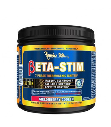 Ronnie Coleman Signature Series Beta-Stim Powder, Force maximale thermogénique poudre Fat Burner avec contrôle de l'appétit pour