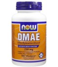 NOW Foods DMAE 250 mg VCaps, 100 ct (Pack of 3)