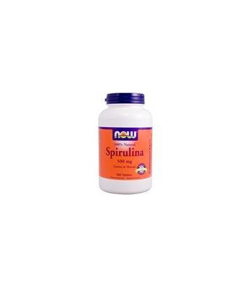 Now Foods Foods, 100% Natural Spirulina, 500 mg, 500 Tablets