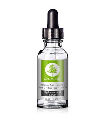 OZ Naturals - L'Acide Hyaluronique Sérum MEILLEURE pour la peau - Force clinique Anti Aging Serum - Meilleur Anti rides Sérum Av