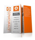 OZ Naturals- LA MEILLEURE Vitamine C Sérum pour votre visage Contient Force clinique 20% de vitamine C + Acide Hyaluronique Anti