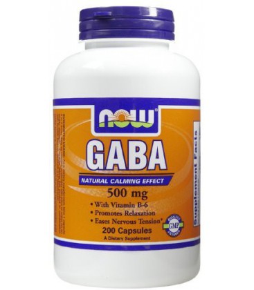 Now Foods GABA 500 mg - 200 Capsules ( Multi-Pack)