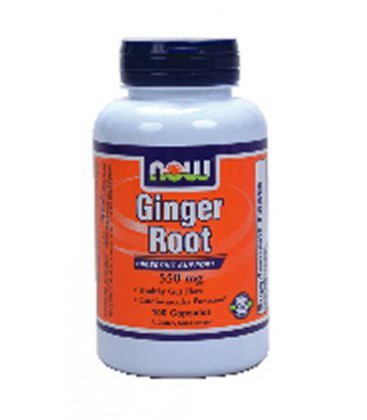 Now Foods Ginger Root, 100 caps / 550 mg ( Multi-Pack)