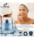 Naturals Art Enhanced Rétinol Crème Hydratant avec 20% de la vitamine C et l'acide hyaluronique - Meilleur Anti rides, Anti Agin