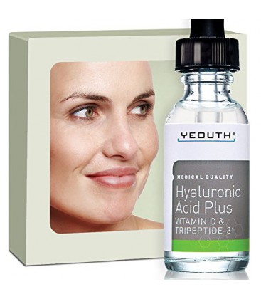 Meilleur Anti Aging Vitamine C Sérum Acide Hyaluronique et Tripeptide 31 Trumps Toutes les autres. Pourcentage maximal de la vit