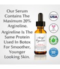 Sérum PREMIUM Argireline Botox Alternative Anti-âge ★ La meilleure crème anti-rides sur Amazon pour Résultats ★ Avec Vegan