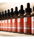 Foxbrim Vitamine C Sérum pour le visage, 1 fl oz. - BEST Sérum Anti-Aging - Vegan Acide Hyaluronique et Amino Complex - Premium 