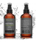 MEILLEURE ORGANIQUE Rétinol Crème Visage Hydratant pour réduire les rides - Vitamine A + Acide Hyaluronique, la vitamine E, B5, 