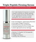 MEILLEURE 3 Peptide Sérum Fermeté Avec Acide Hyaluronique &amp; Collagène - Lift &amp; Serrer la peau du visage, du cou et autou