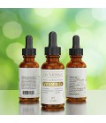 La vitamine C Serum Plus 2% Rétinol, 3,5% Niacinamide, 5% Acide Hyaluronique, 2% d'acide salicylique, 10% MSM, 20% de vitamine C