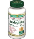 Nature's Bounty Probiotic Acidophilus with Pectin, Extra Strength, 100 Capsules (Pack of 2)