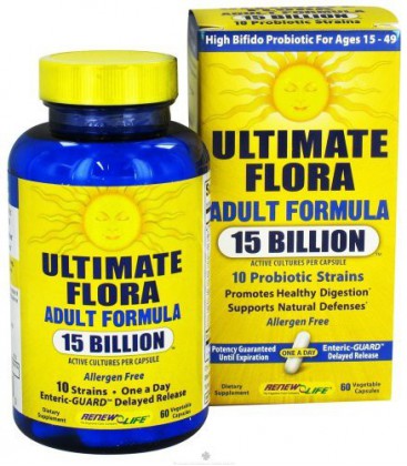 Ultimate Flora Adult Formula 15 Billion - 60 - Veg Cap