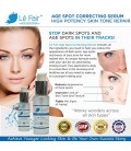 Spots Âge spot Remover Serum Le Fair Age &amp; Taches Correcteur pour le visage cou mains - peau Lightening &amp; Whitening -