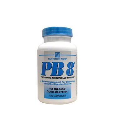 Nutrition Now PB 8 Pro-Biotic Acidophilus for Life -- 120 Capsules