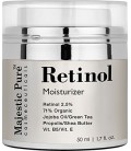 Rétinol Crème De Majestic pur pour le visage et les yeux Zone nourrira votre peau, Potent Formule Anti Aging Réduit le