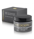 MD-12 anti rides du cou Lift Cream &amp; Crepe Eraser - Best Anti Aging Hydratant &amp; Night Repair Traitement Pour Serrer Sagg