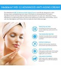 MD-12 anti rides du cou Lift Cream &amp; Crepe Eraser - Best Anti Aging Hydratant &amp; Night Repair Traitement Pour Serrer Sagg