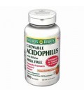 Nature's Bounty, Chewable ACIDOPHILUS with Bifidus MILK FREE - 100 Wafers