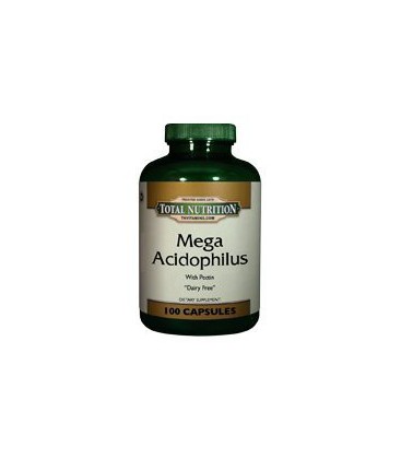 Mega Acidophilus - High Potency Dairy Free Probiotic - 100 Capsules