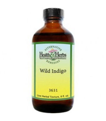 Alternative Health & Herbs Remedies Wild Indigo 8-Ounce Bottle