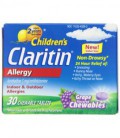 de Claritin enfants Chewable Tablet, Raisin, 30 Count