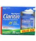 Claritin 24 heures non Drowsy Allergie Tablet, 70 Count