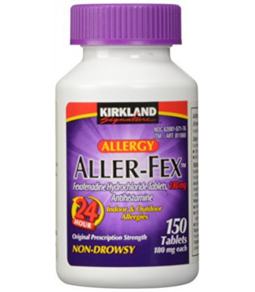 Kirkland Signature Aller-Fex, 180 mg 150 Comprimés